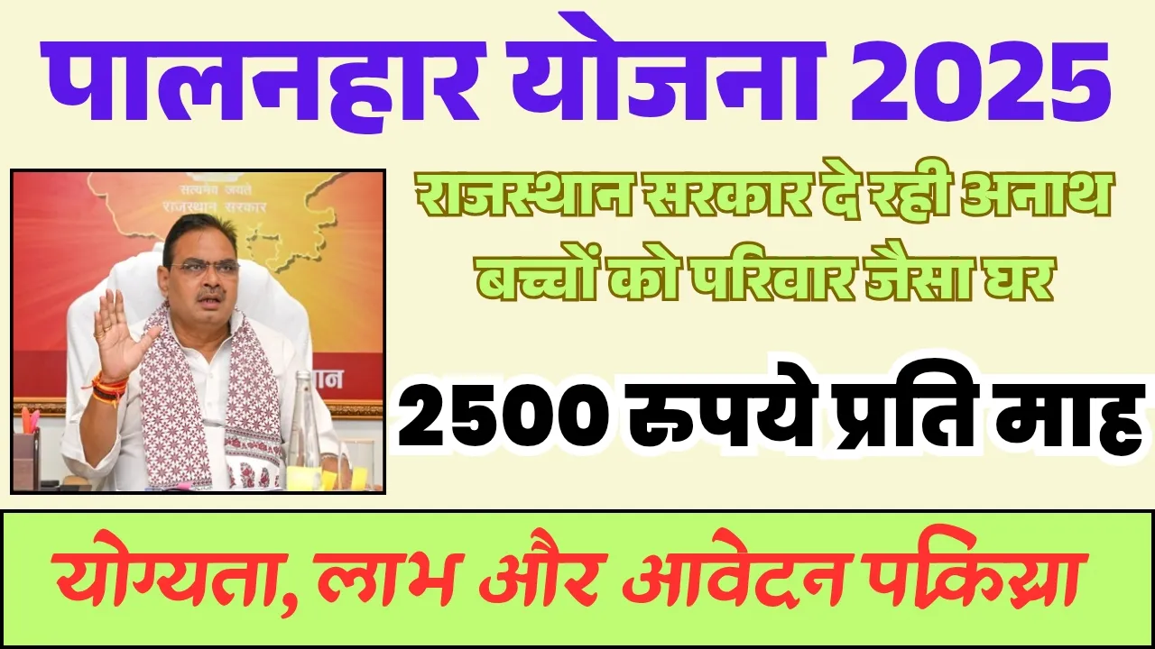 Palanhar Yojana 2025