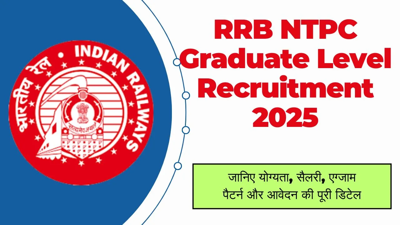 RRB NTPC Graduate Level Recruitment 2025