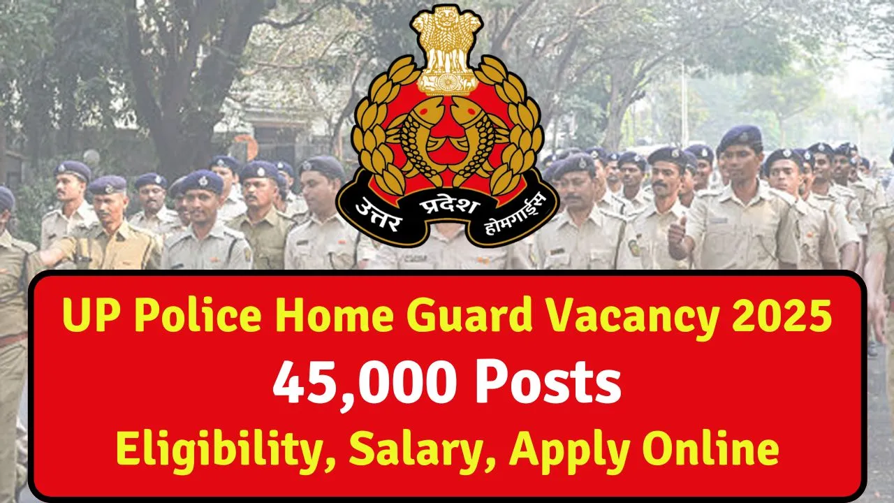 UP Police Home Guard Vacancy 2025
