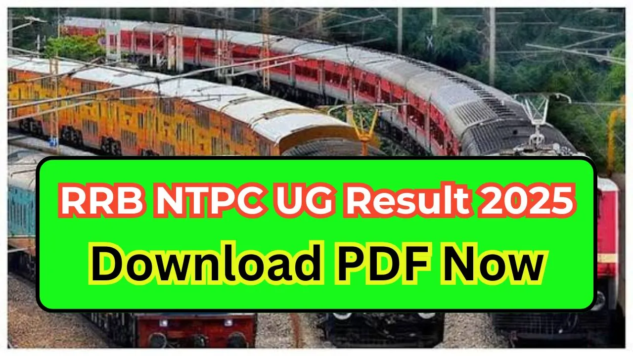 RRB NTPC UG Result 2025